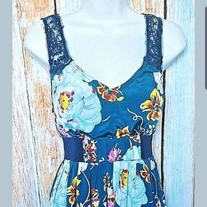 Free People Lace Tulle Dress sz 6